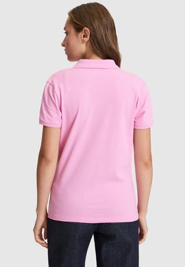 Kadın Pembe Polo Yaka Basic Tişört - 50321818180