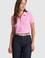 Kadın Pembe Polo Yaka Basic Tişört