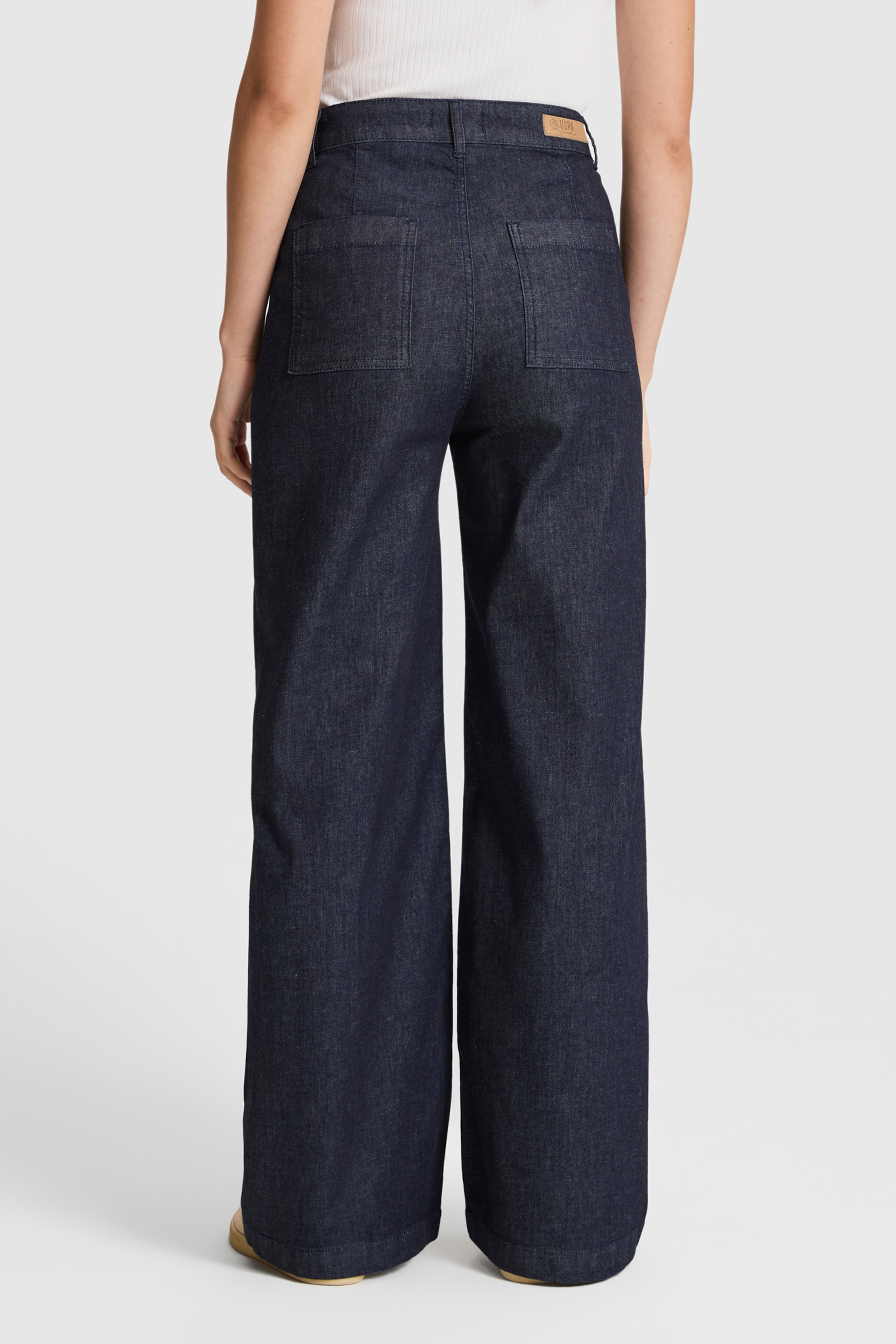 Kadın Eflatun Jean Pantolon - Image 5