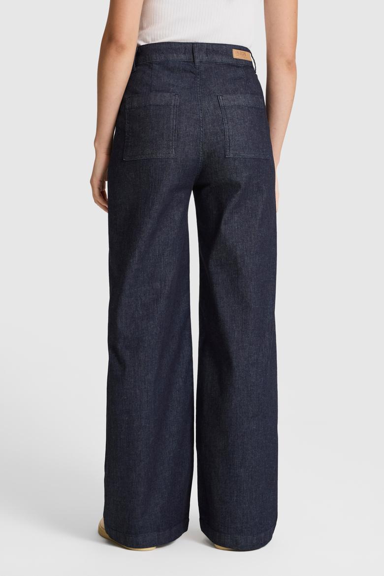 Kadın Eflatun Jean Pantolon - 50325215005