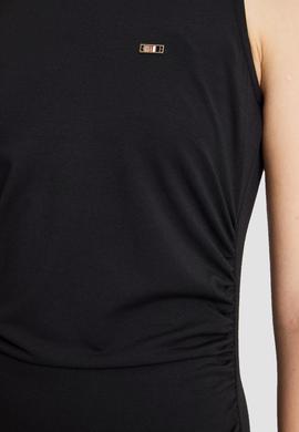 Kadın Siyah Örme Elbise - 50323477016