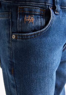 Erkek Çocuk Mavi Jean Pantolon - 50321487015