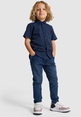 Erkek Çocuk Mavi Jean Pantolon - 50321487015