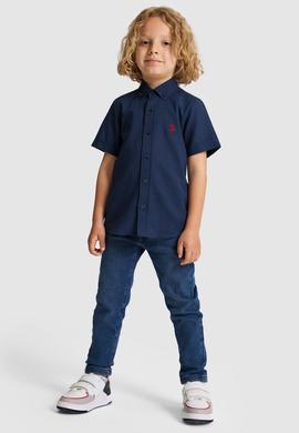 Erkek Çocuk Mavi Jean Pantolon - 50321487015