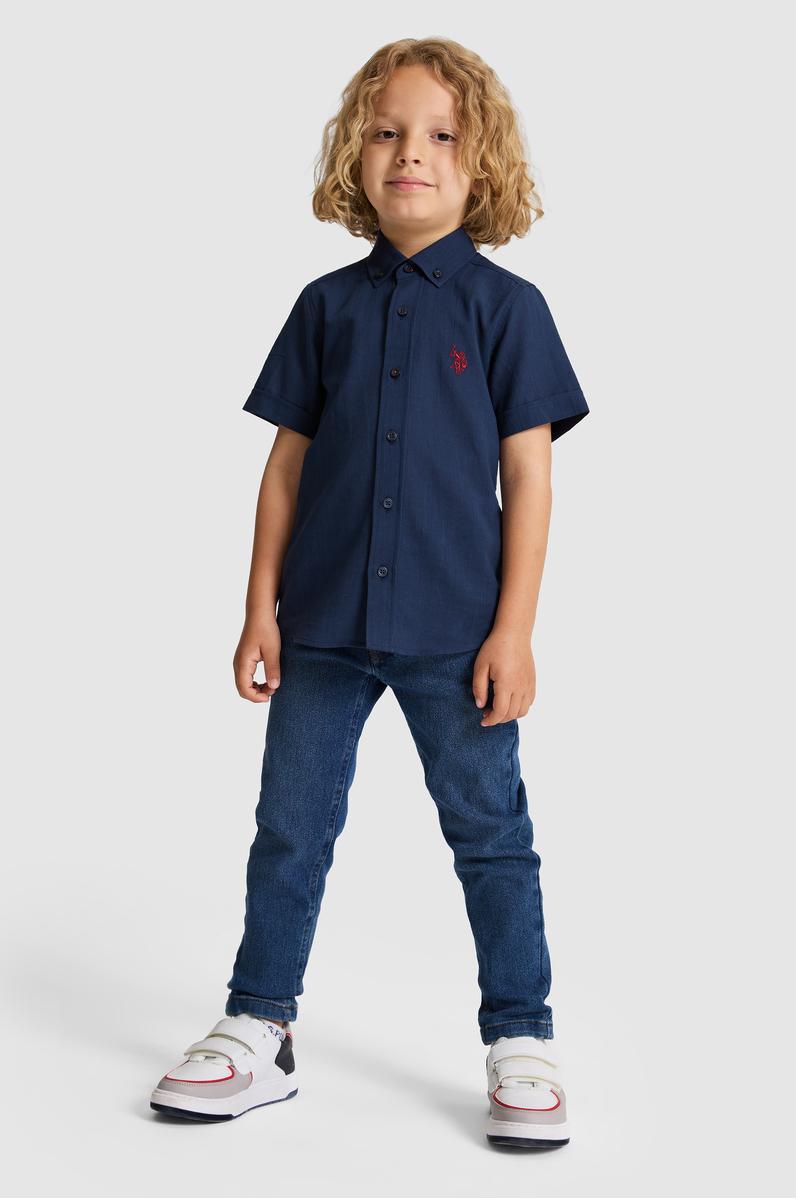 Erkek Çocuk Mavi Jean Pantolon