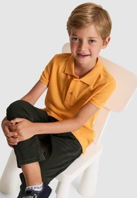 Erkek Çocuk Mango Polo Yaka Basic Tişört - 50320118155
