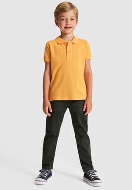Erkek Çocuk Mango Polo Yaka Basic Tişört - 50320118155