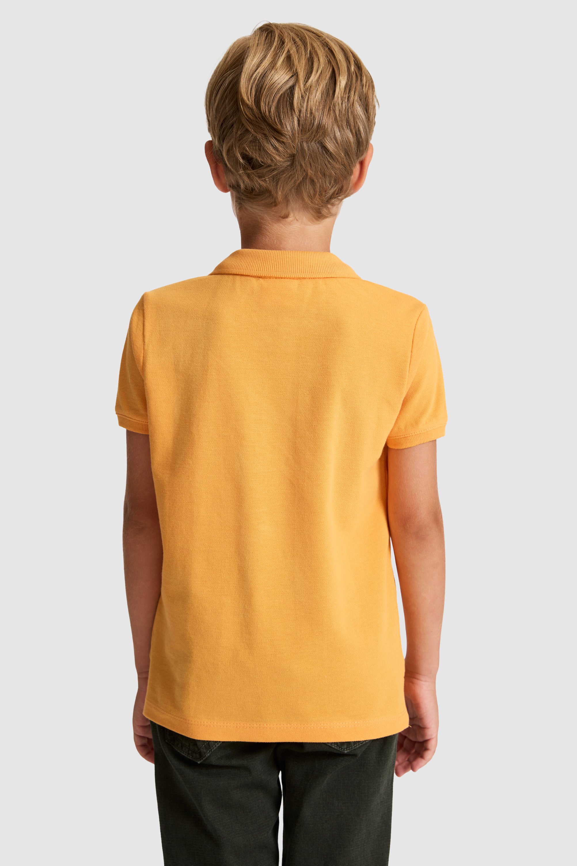 Erkek Çocuk Mango Polo Yaka Basic Tişört - 50320118155