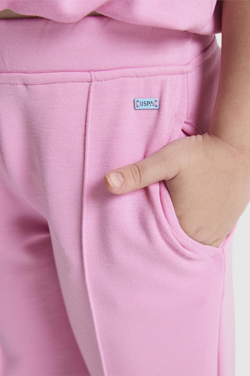 Kız Çocuk Pembe Eşofman Altı