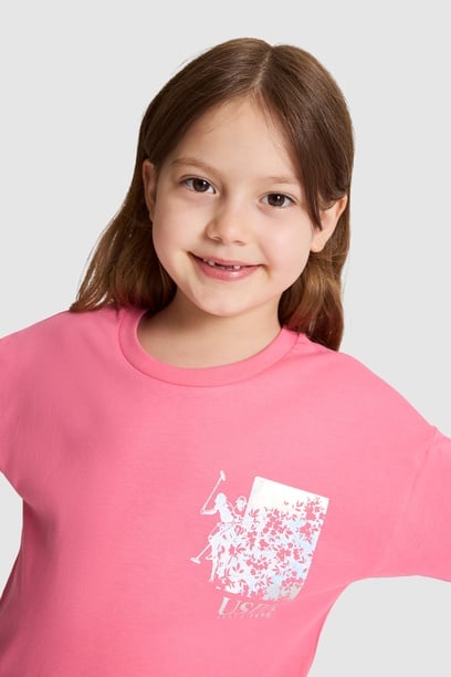 Kız Çocuk Pembe Alt Üst Takım