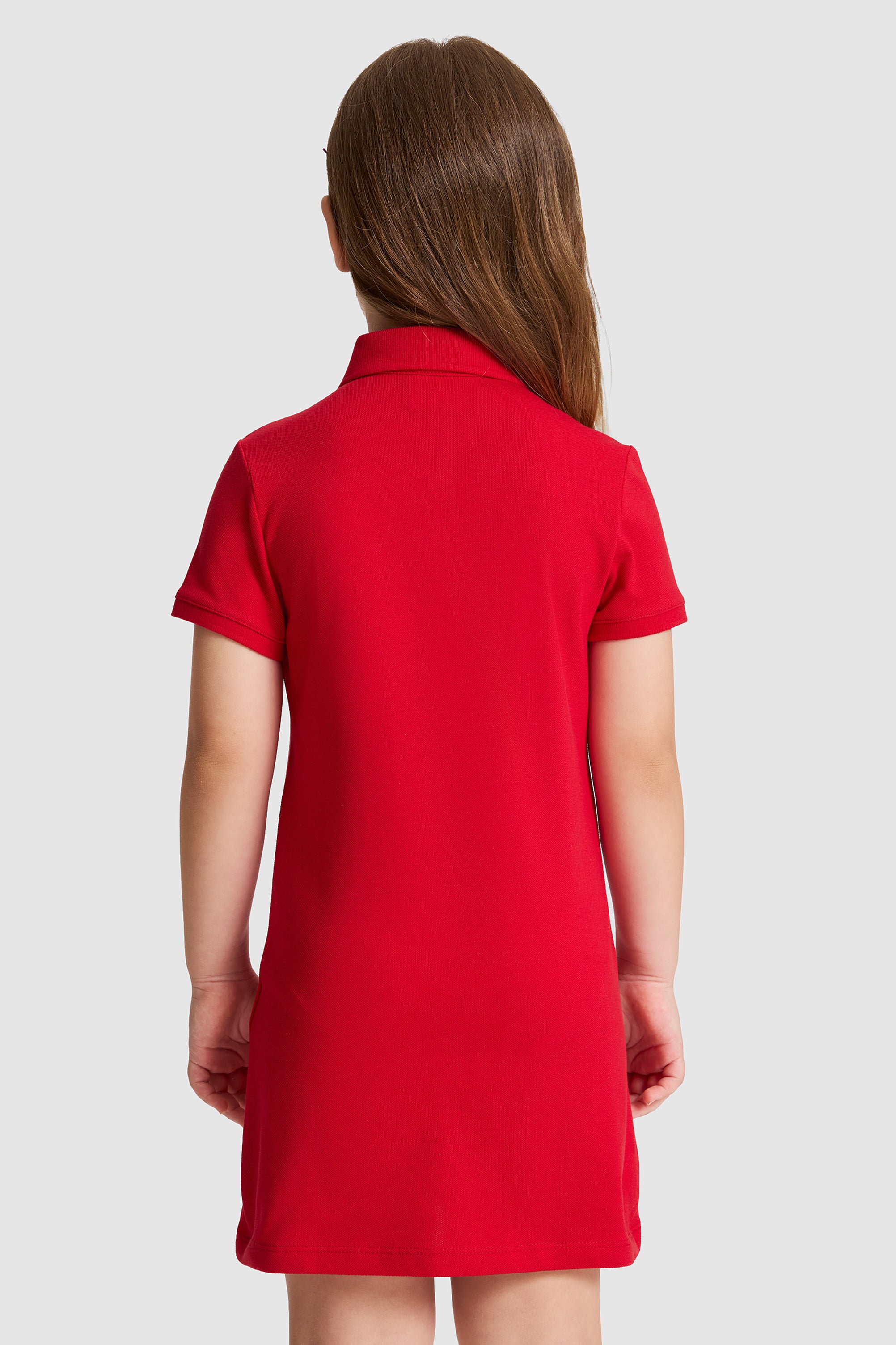 Kız Çocuk Kırmızı Örme Elbise - 50325597070