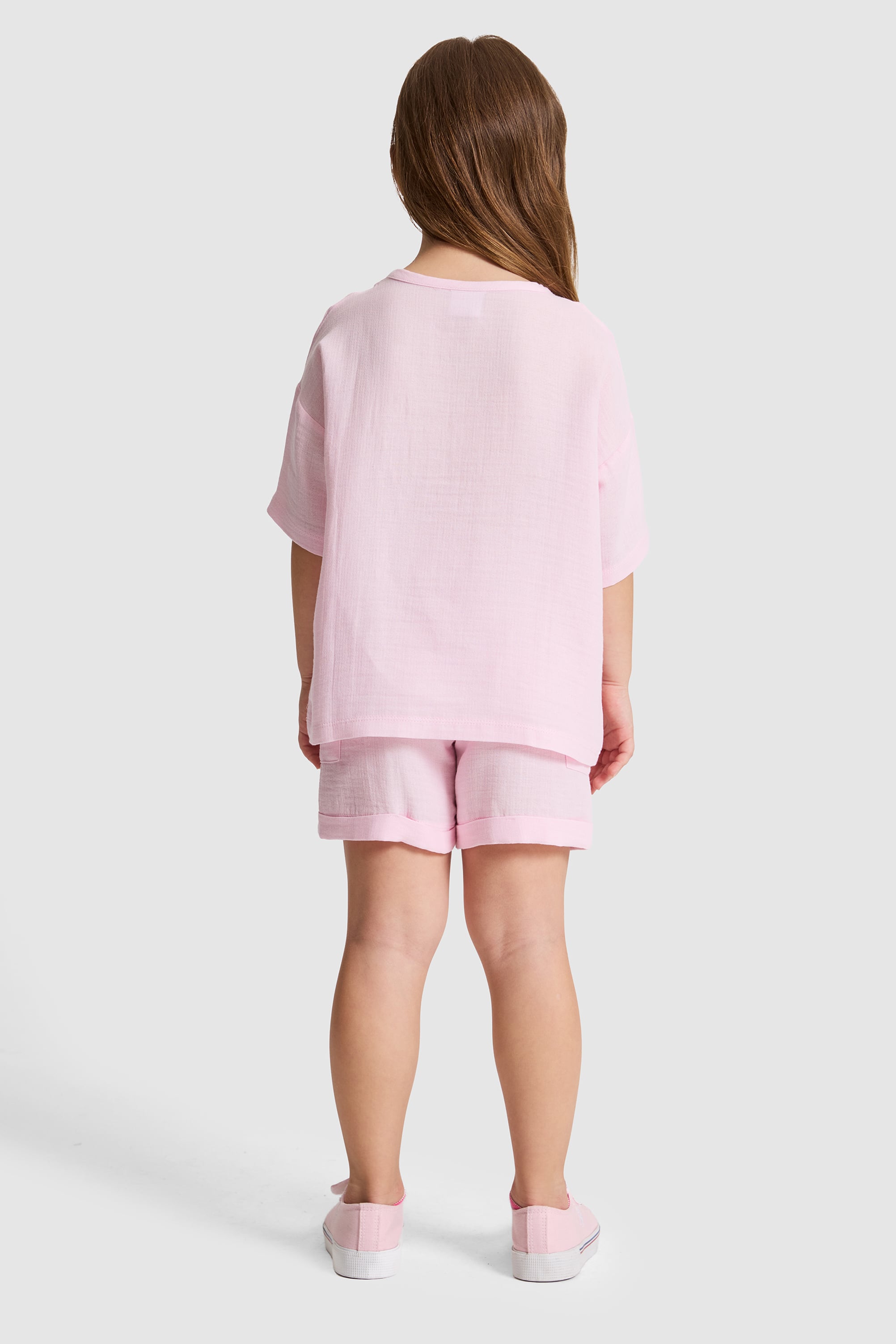 Kız Çocuk Pembe Alt Üst Takım - 50326617001