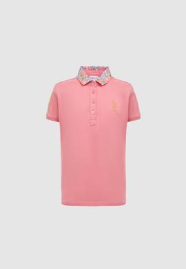 Kız Çocuk Pembe Basic Tişört - 50298192037