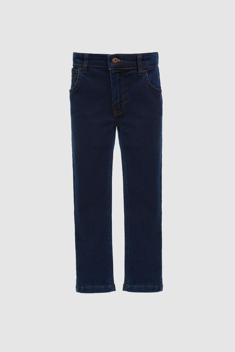 Erkek Çocuk Koyu Mavi Jean Pantolon - 50321531005