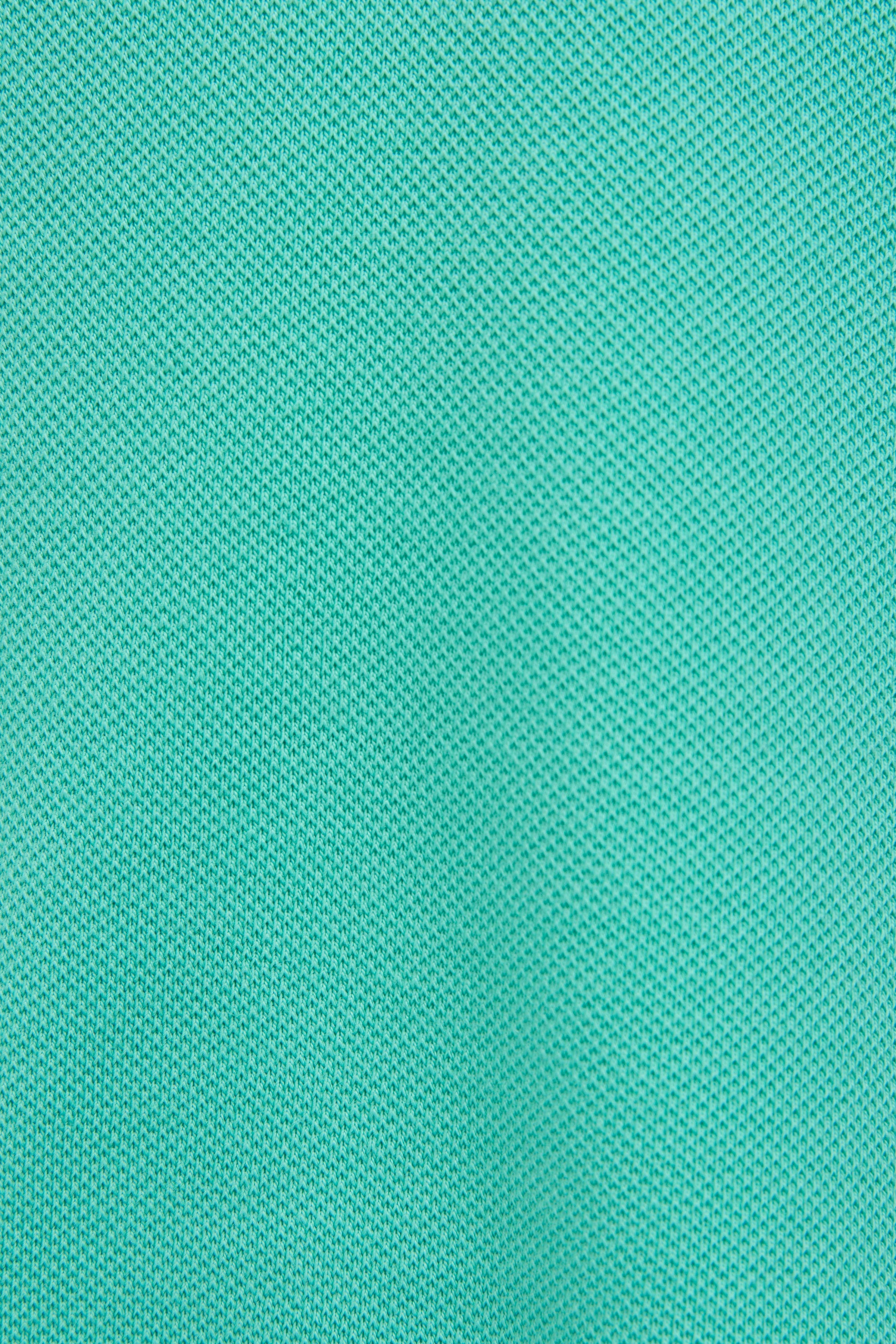 Kız Çocuk Mint Polo Yaka Basic Tişört - Image 6