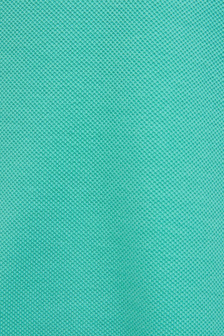 Kız Çocuk Mint Polo Yaka Basic Tişört - 50298192057