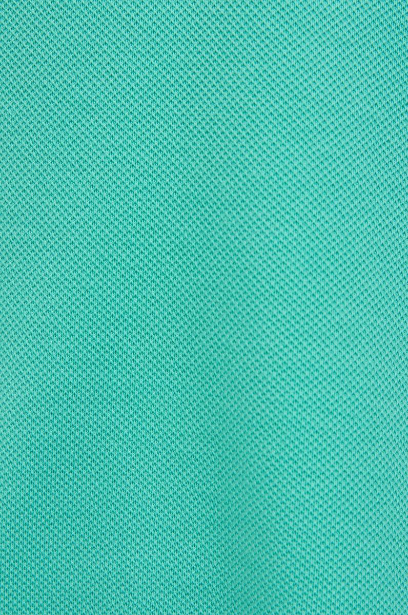Kız Çocuk Mint Polo Yaka Basic Tişört