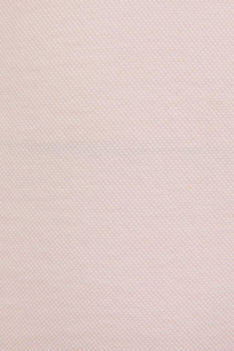 Kız Çocuk Polo Yaka Açık Pembe Basic Tişört - 50328218062