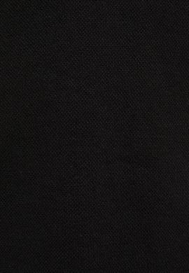 Kız Çocuk Polo Yaka Siyah Basic Tişört - 50328218050