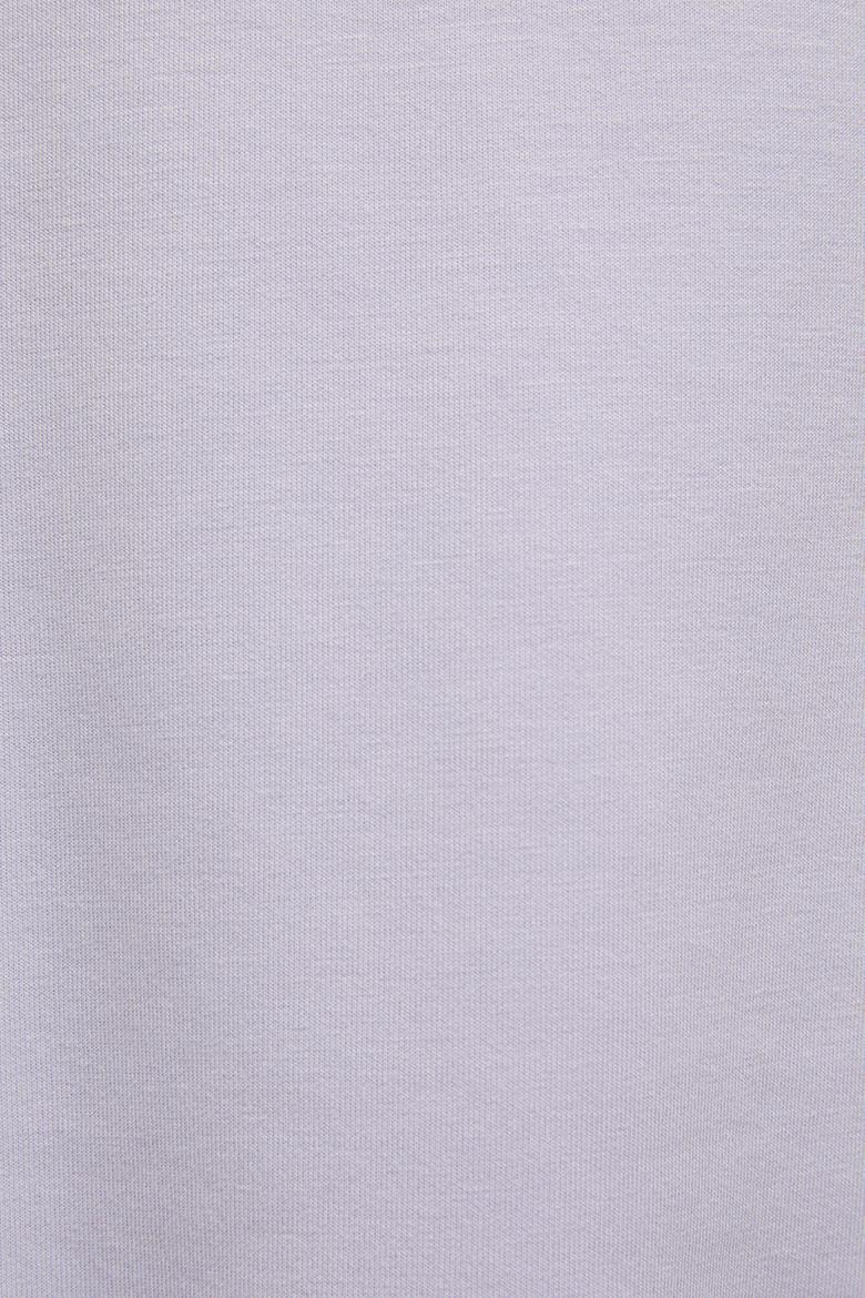 Kız Çocuk Bisiklet Yaka Lila Tişört - 50325722005