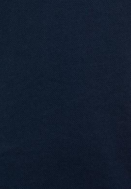 Kız Çocuk Polo Yaka Lacivert Basic Tişört - 50328218040