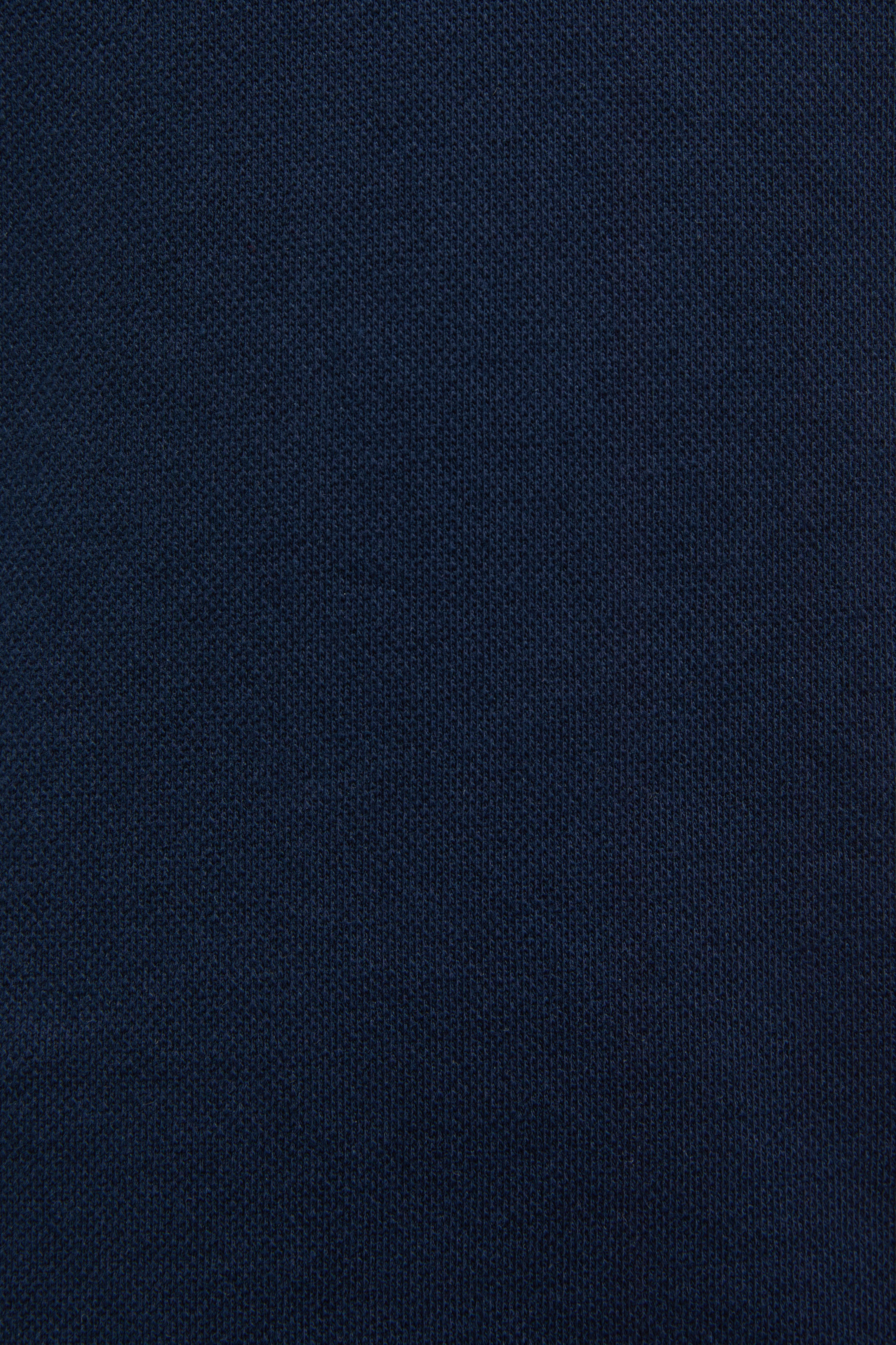 Kız Çocuk Polo Yaka Lacivert Basic Tişört - Image 7