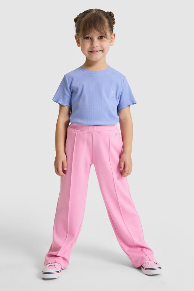 Kız Çocuk Pembe Eşofman Altı