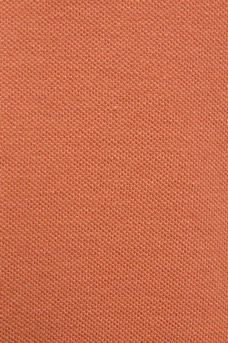 Erkek Çocuk Gül Kurusu Polo Yaka Basic Tişört - 50325608036