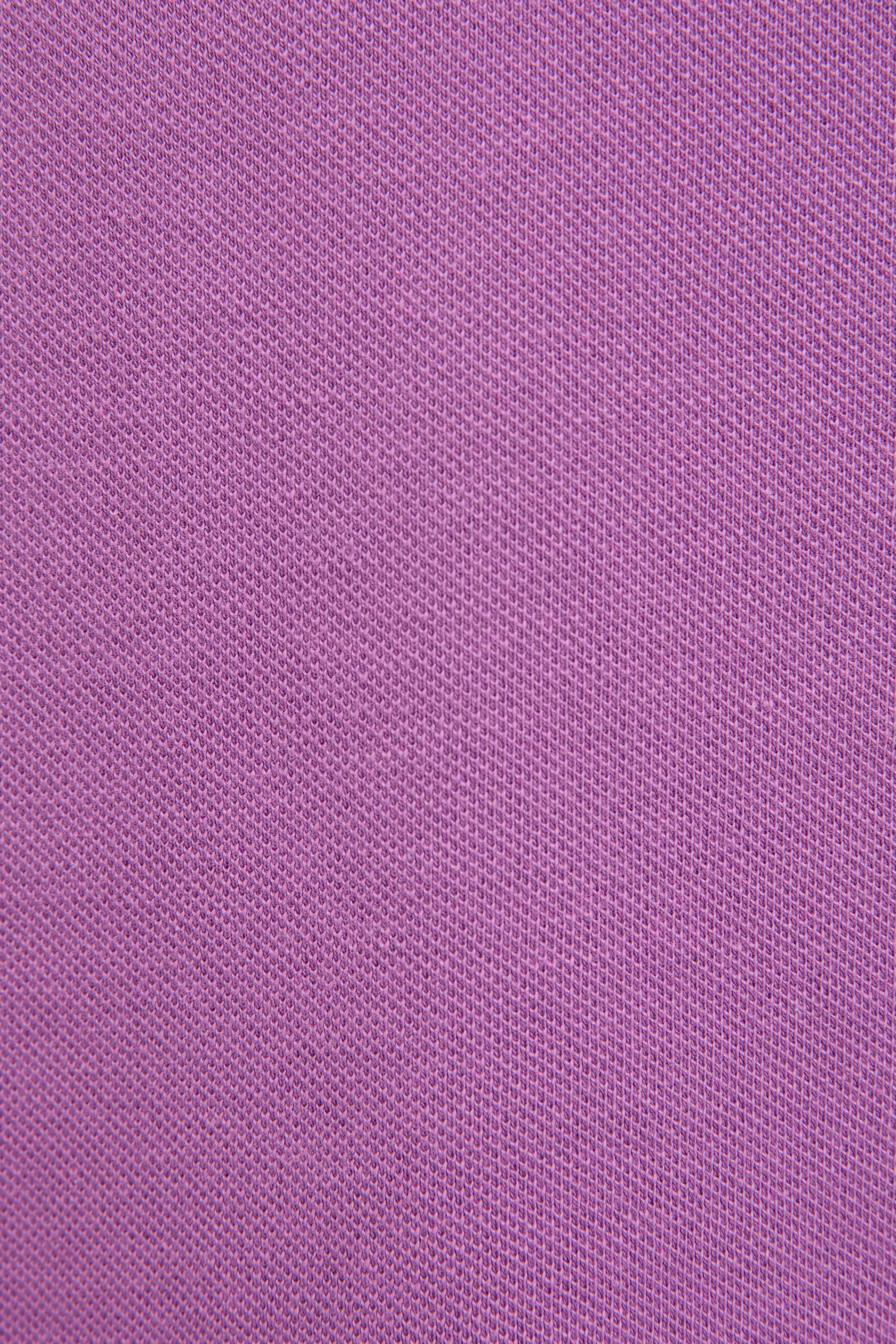 Erkek Çocuk Menekşe Polo Yaka Basic Tişört - Image 7