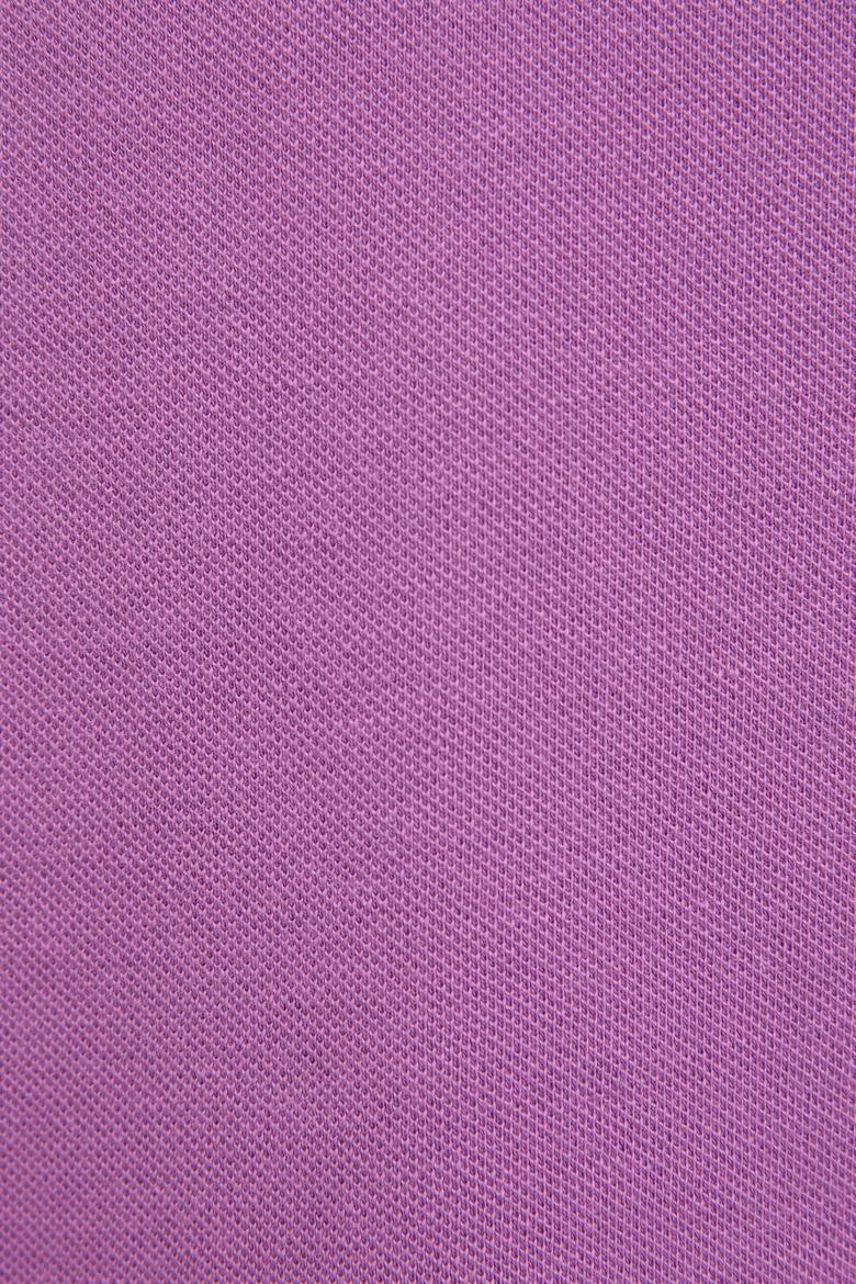 Erkek Çocuk Menekşe Polo Yaka Basic Tişört - 50325608072