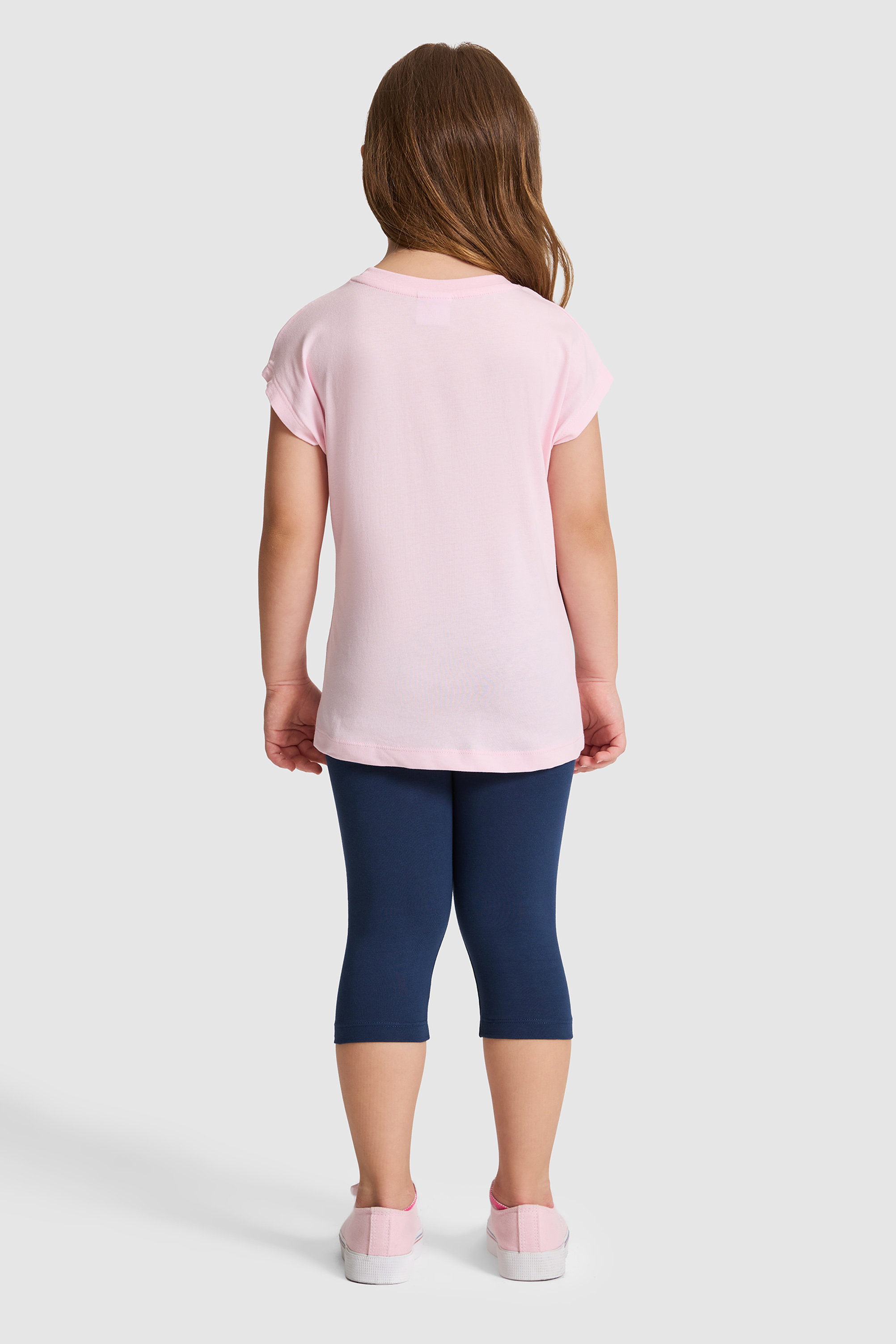Kız Çocuk Pembe Alt Üst Takım - 50326439006