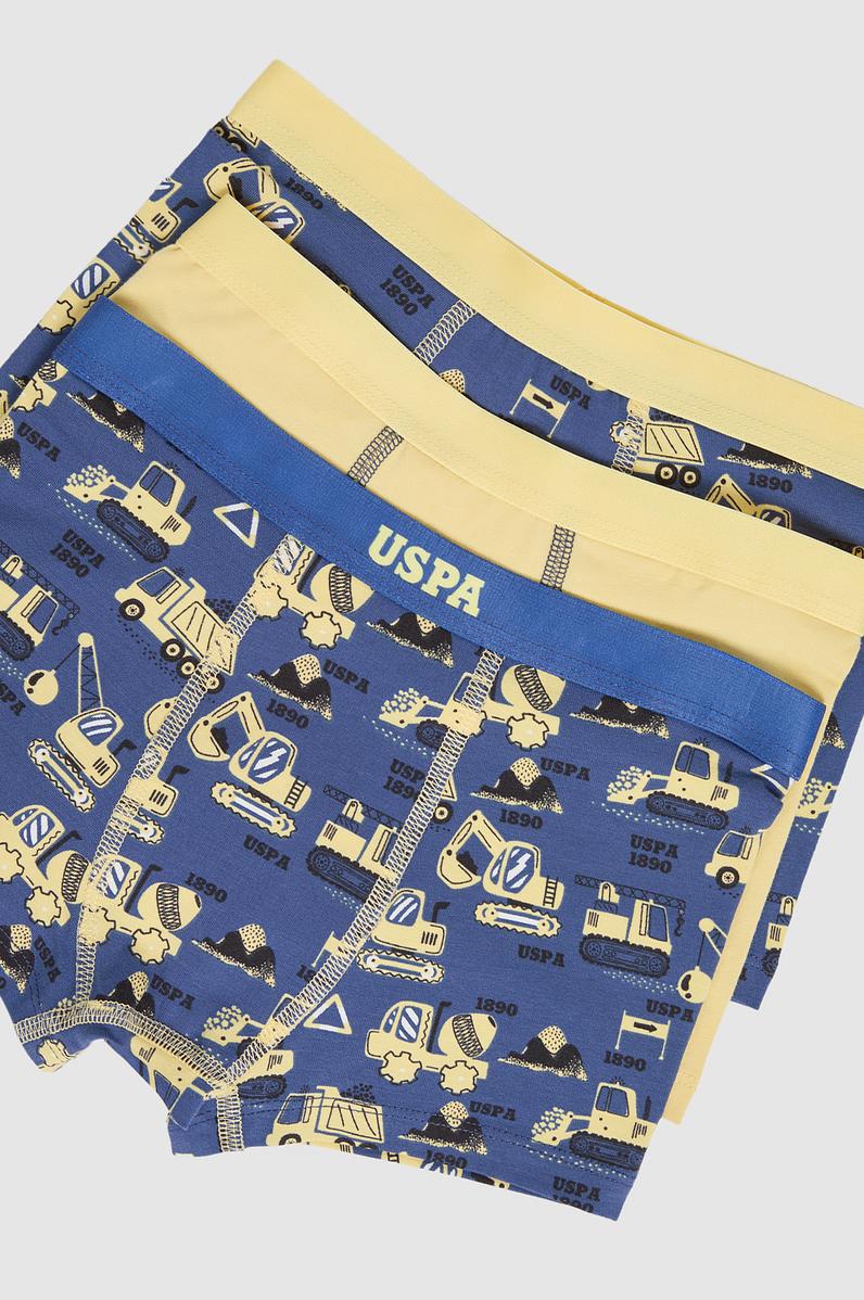 Erkek Çocuk 3'lü Boxer Takım