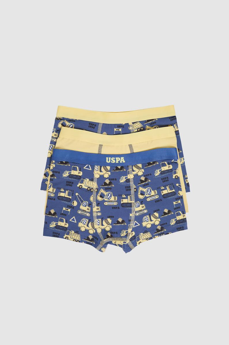 Erkek Çocuk 3'lü Boxer Takım