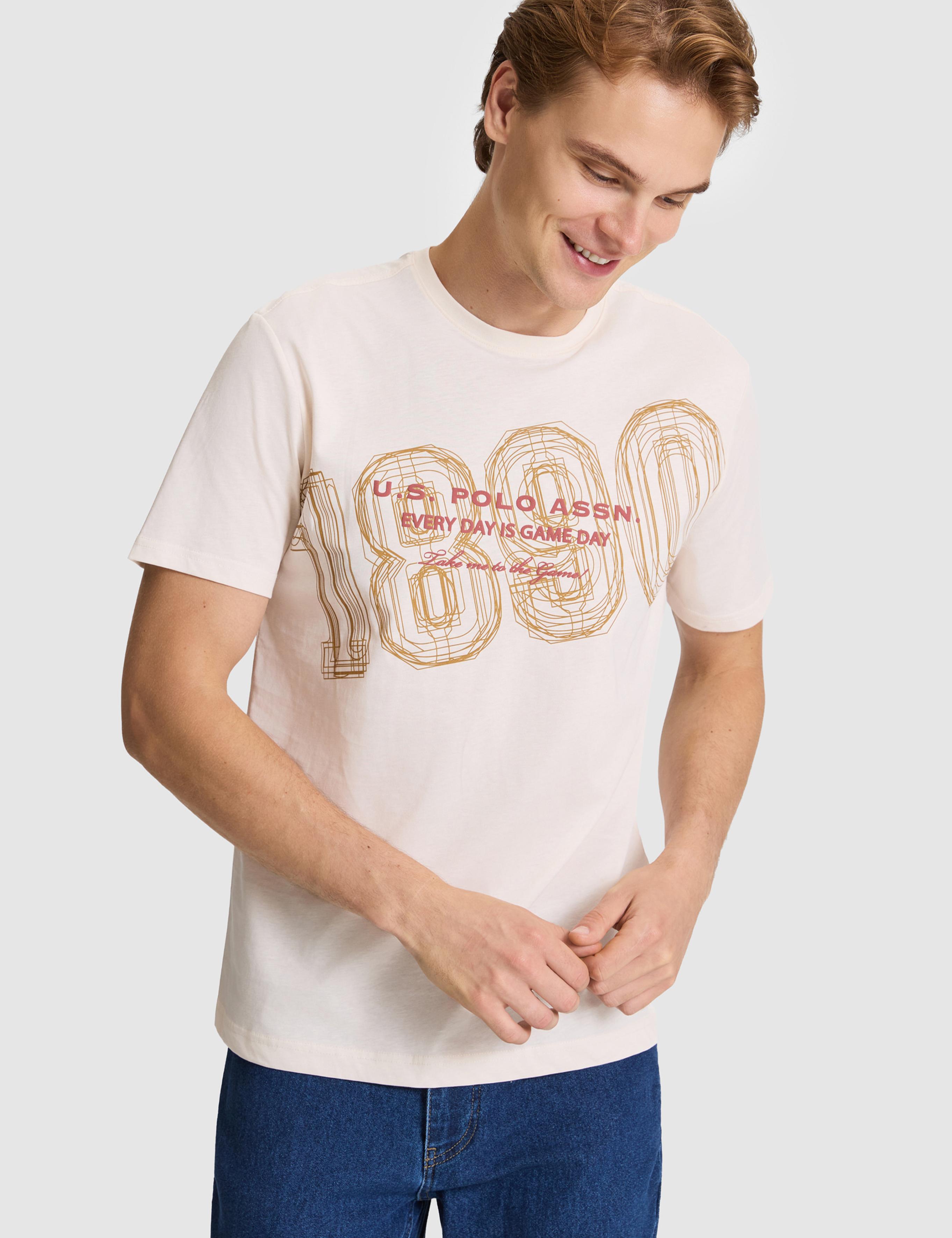 تی شرت یقه گرد رگولار مردانه یو اس پولو | U.S. Polo Assn. - تصویر 3