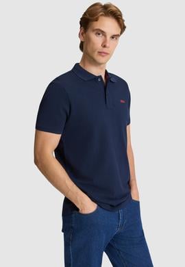 Erkek Lacivert Basic Tişört - 50326963089