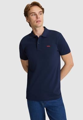 Erkek Lacivert Basic Tişört - 50326963089