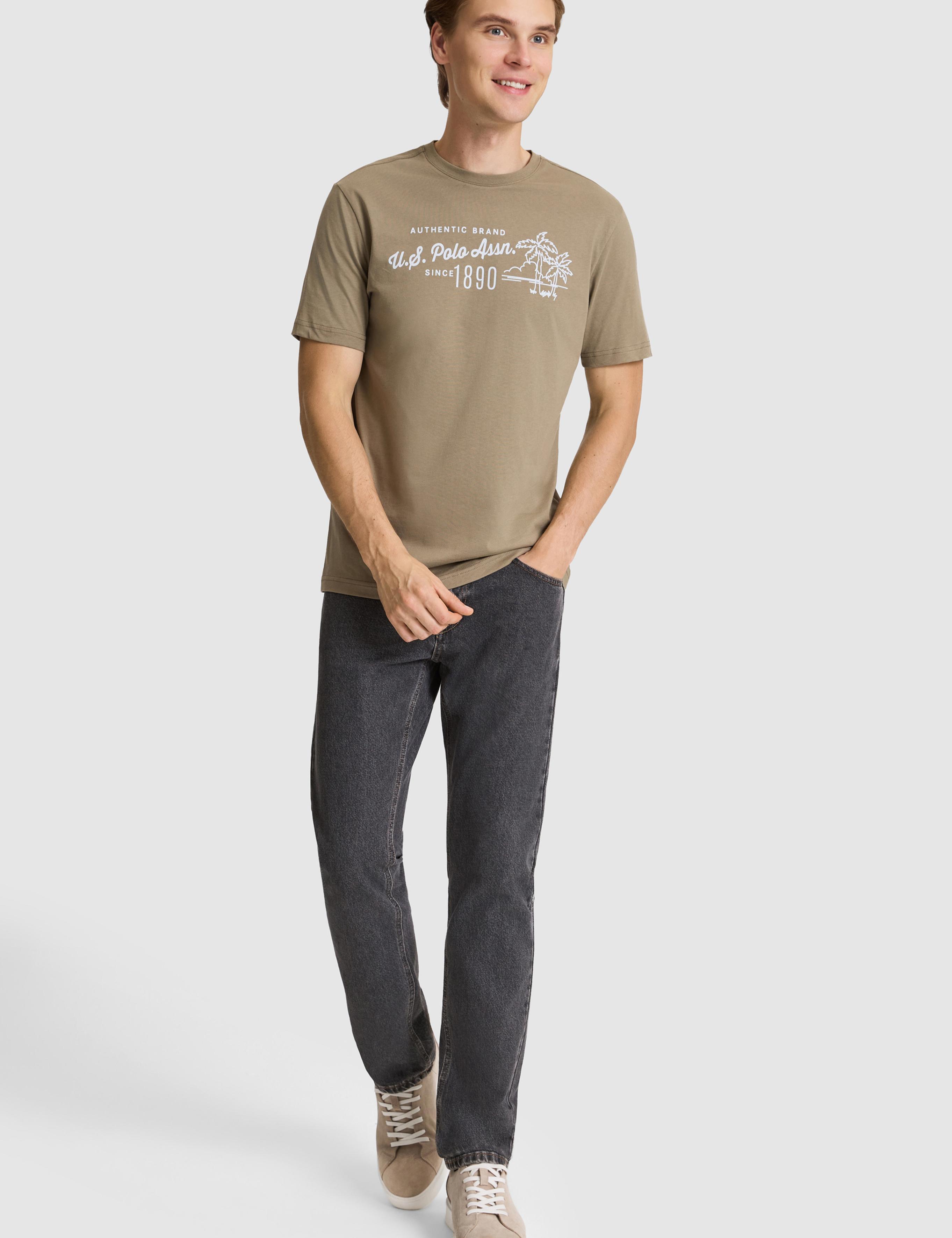 تی شرت یقه گرد رگولار مردانه یو اس پولو | U.S. Polo Assn. - تصویر 4