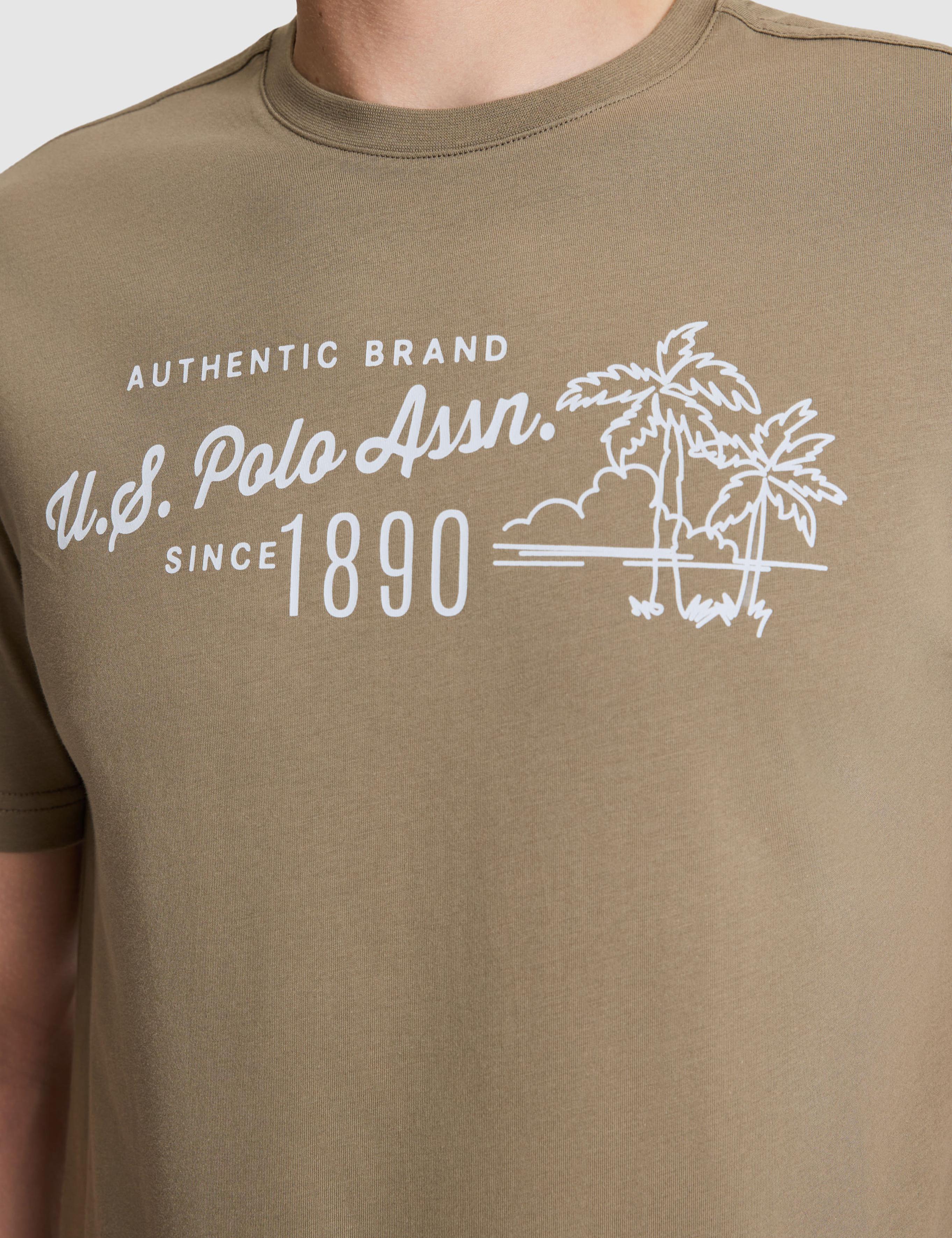 تی شرت یقه گرد رگولار مردانه یو اس پولو | U.S. Polo Assn. - تصویر 6