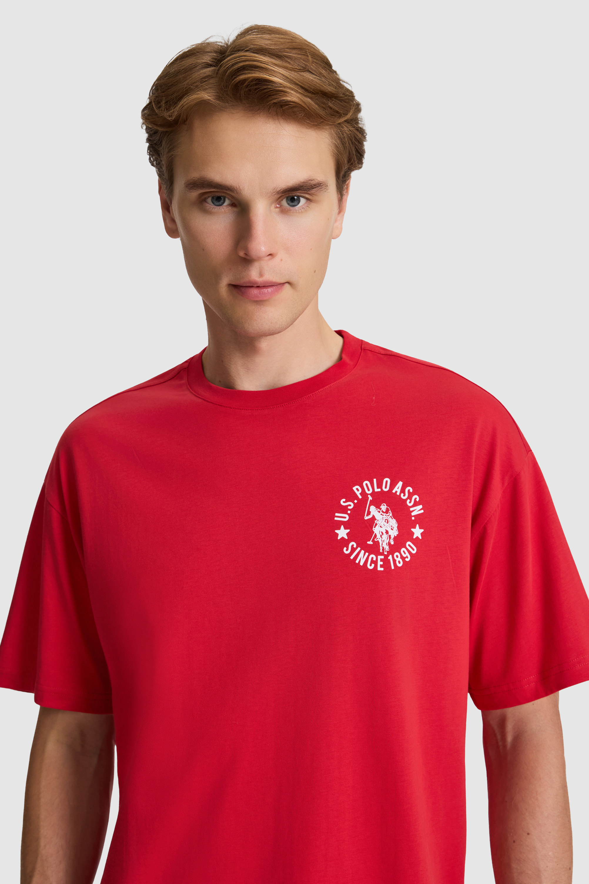 تی شرت یقه گرد Oversize مردانه یو اس پولو | U.S. Polo Assn. - تصویر 2