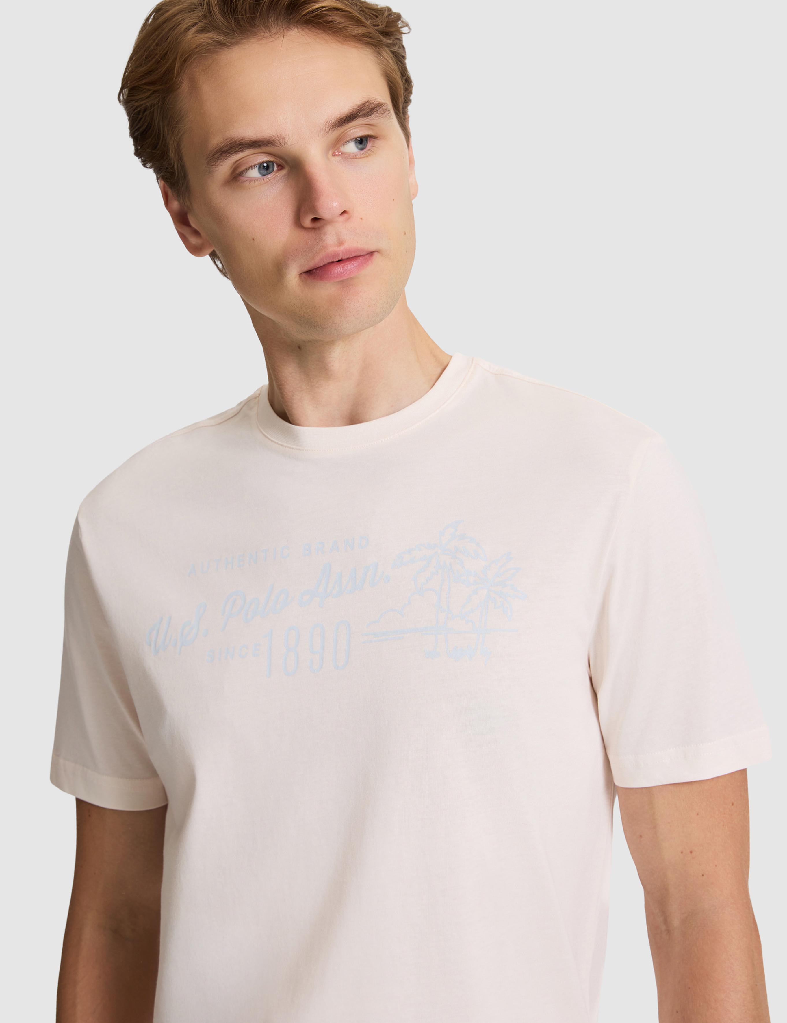 تی شرت یقه گرد رگولار مردانه یو اس پولو | U.S. Polo Assn. - تصویر 2
