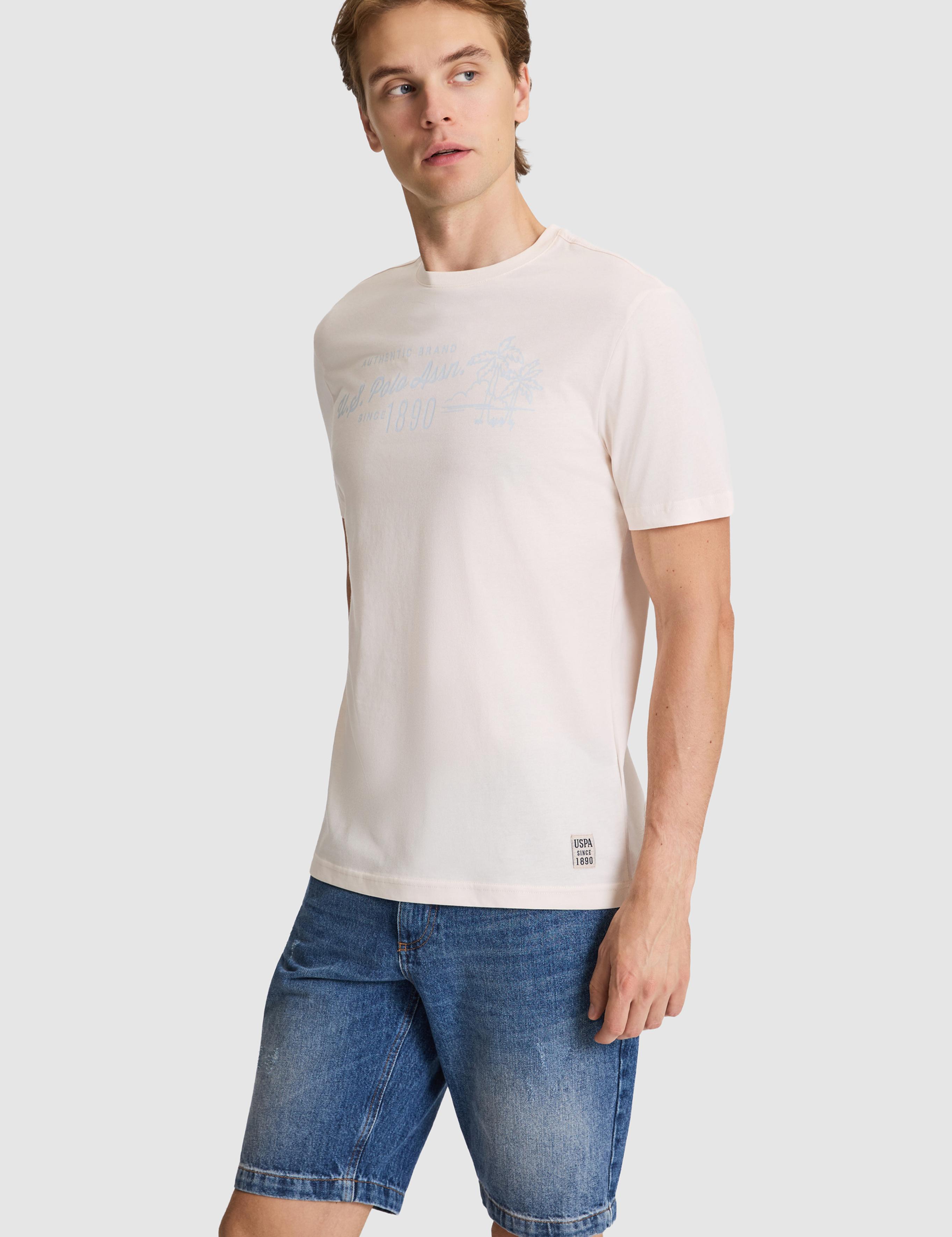 تی شرت یقه گرد رگولار مردانه یو اس پولو | U.S. Polo Assn. - تصویر 3
