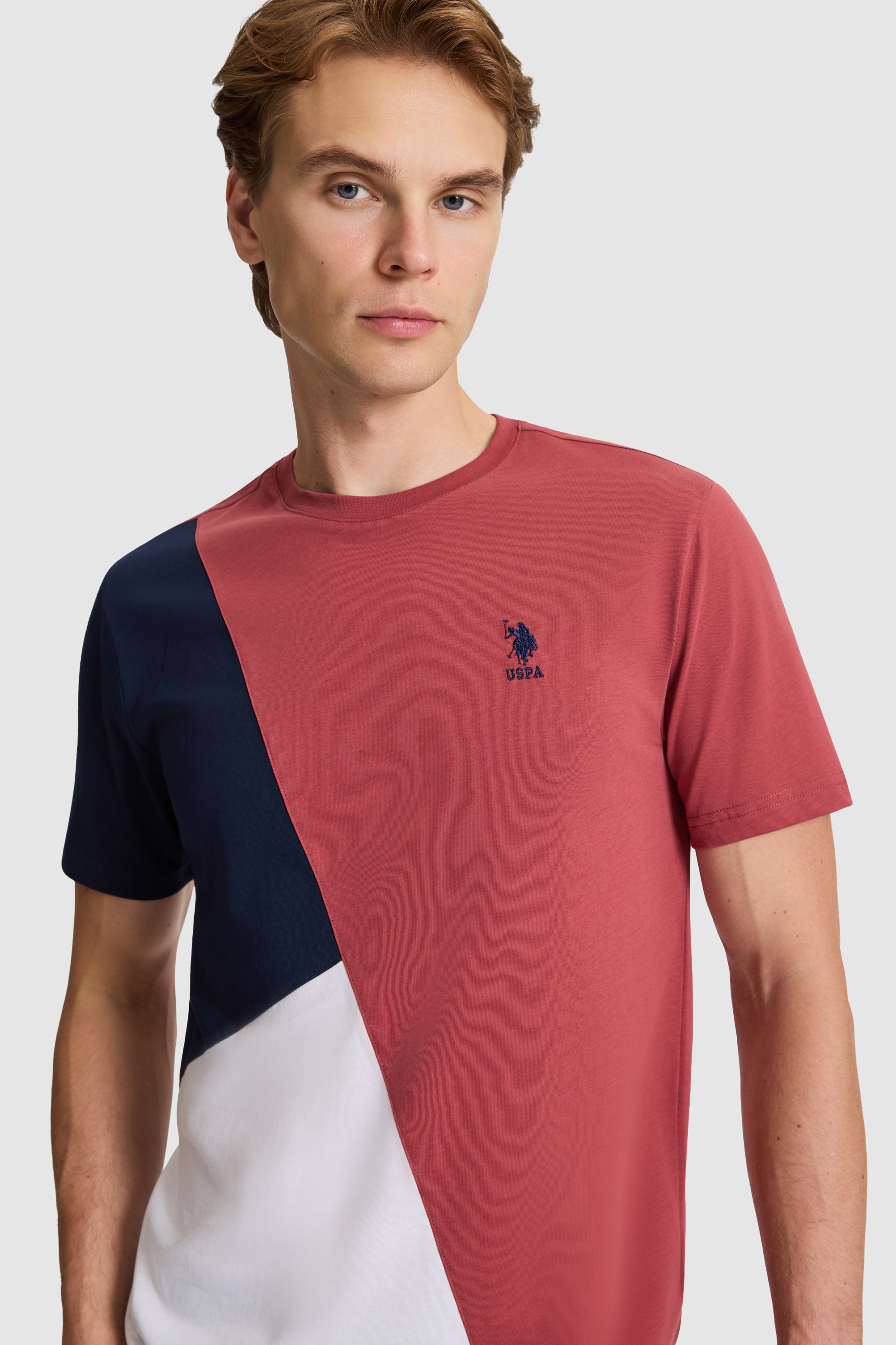 تی شرت یقه گرد رگولار مردانه یو اس پولو | U.S. Polo Assn. - تصویر 2