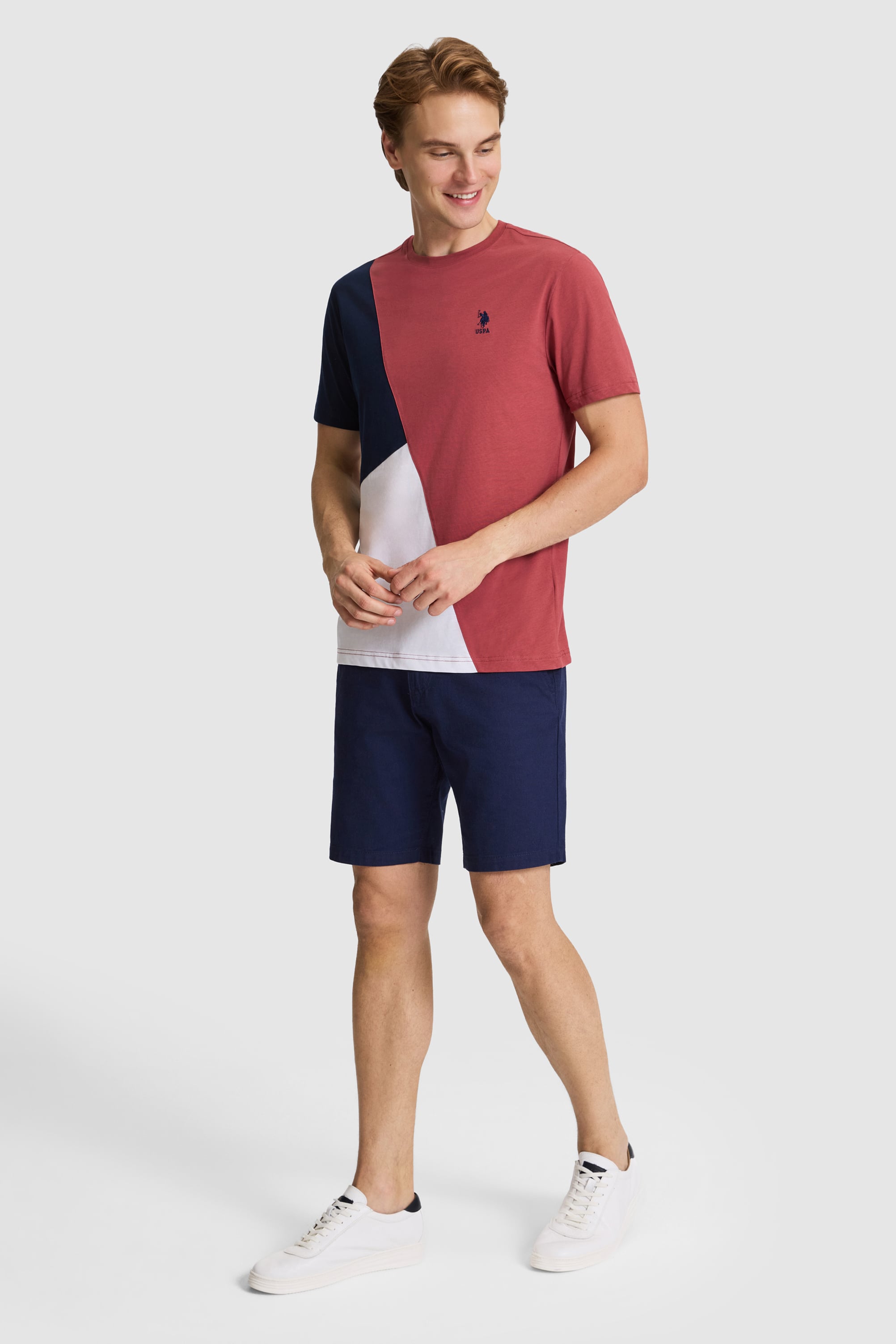 تی شرت یقه گرد رگولار مردانه یو اس پولو | U.S. Polo Assn. - تصویر 4