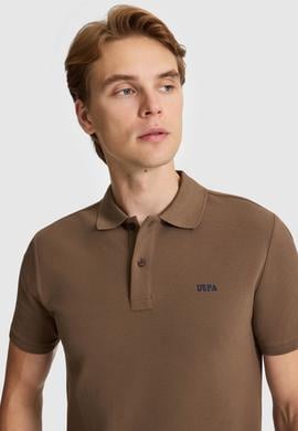 Erkek Kahverengi Basic Tişört - 50326963069