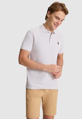 Erkek Açık Gri Basic Tişört - 50326972001