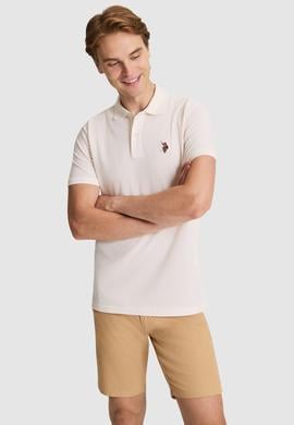 Erkek Krem Basic Tişört - 50326972067