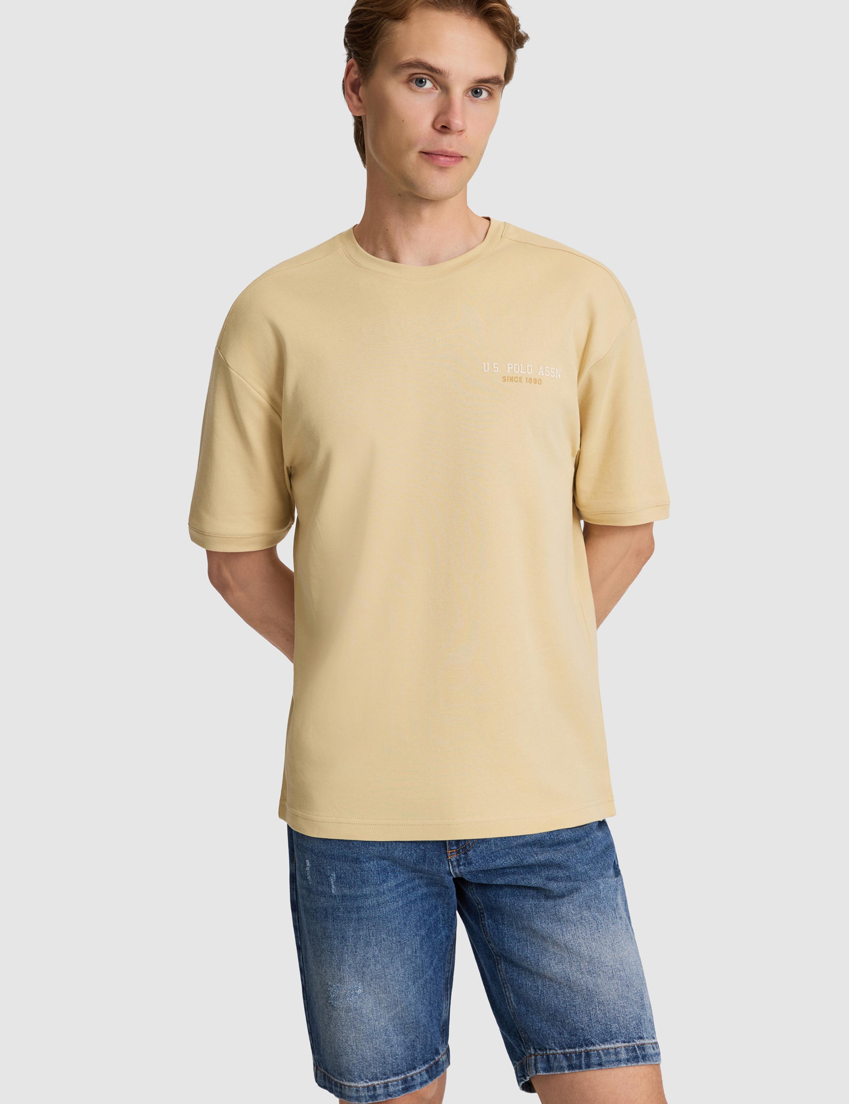 تی شرت یقه گرد ریلکس مردانه یو اس پولو | U.S. Polo Assn. - تصویر 3