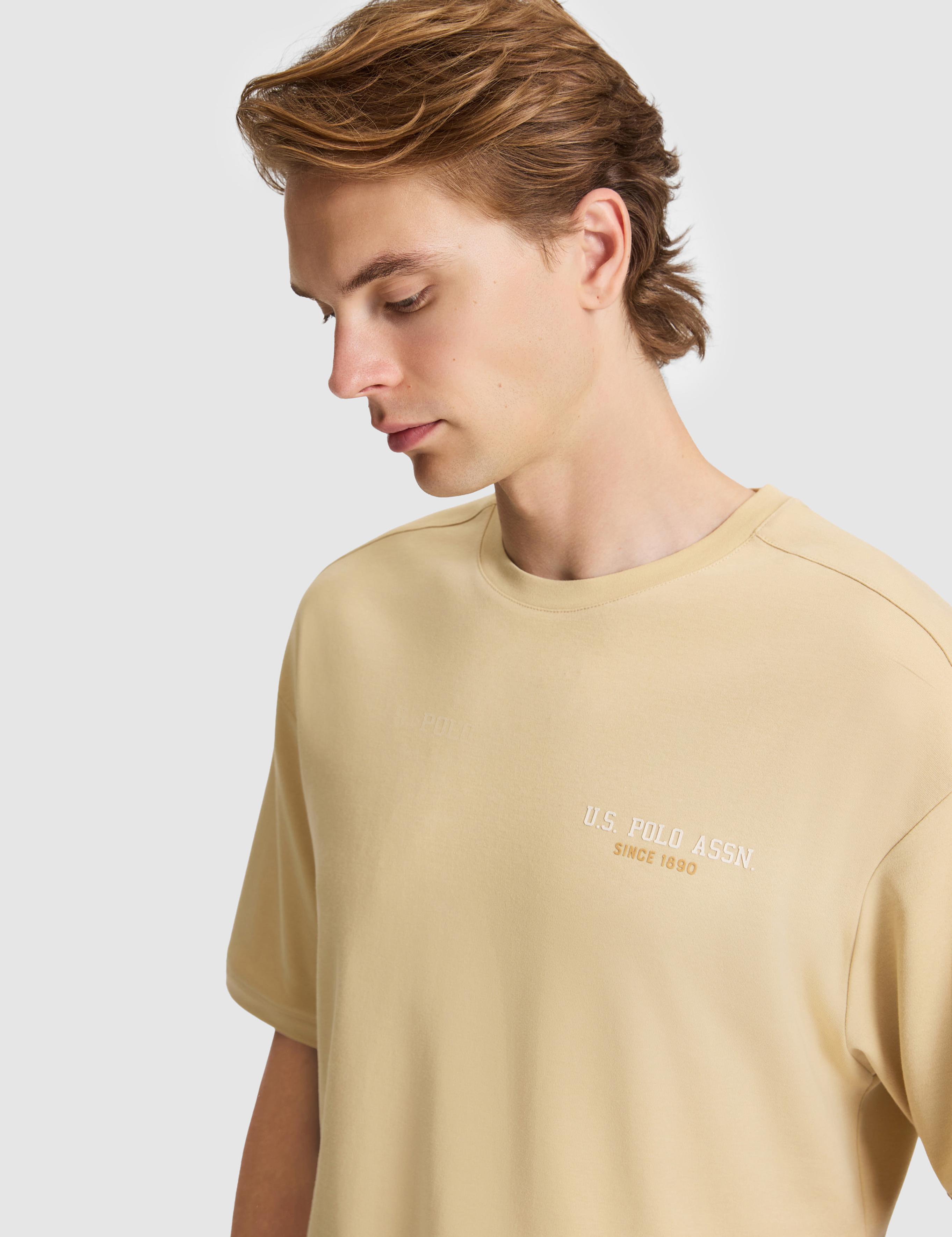 تی شرت یقه گرد ریلکس مردانه یو اس پولو | U.S. Polo Assn. - تصویر 2