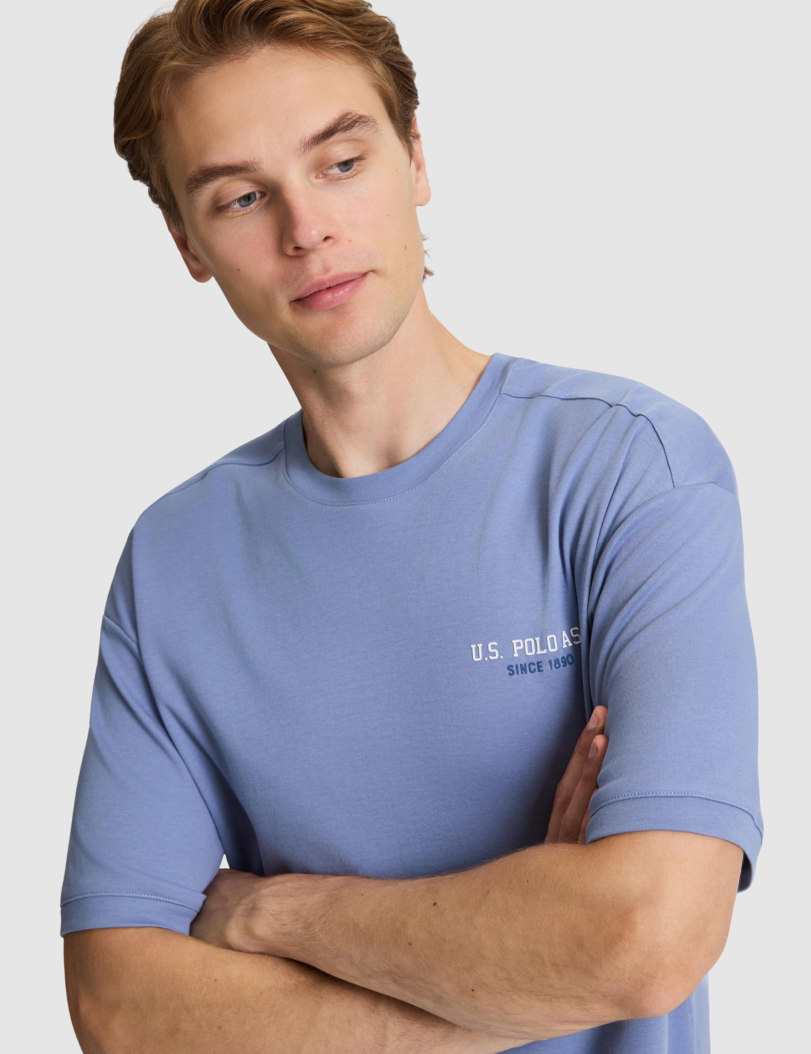 تی شرت یقه گرد ریلکس مردانه یو اس پولو | U.S. Polo Assn. - تصویر 2
