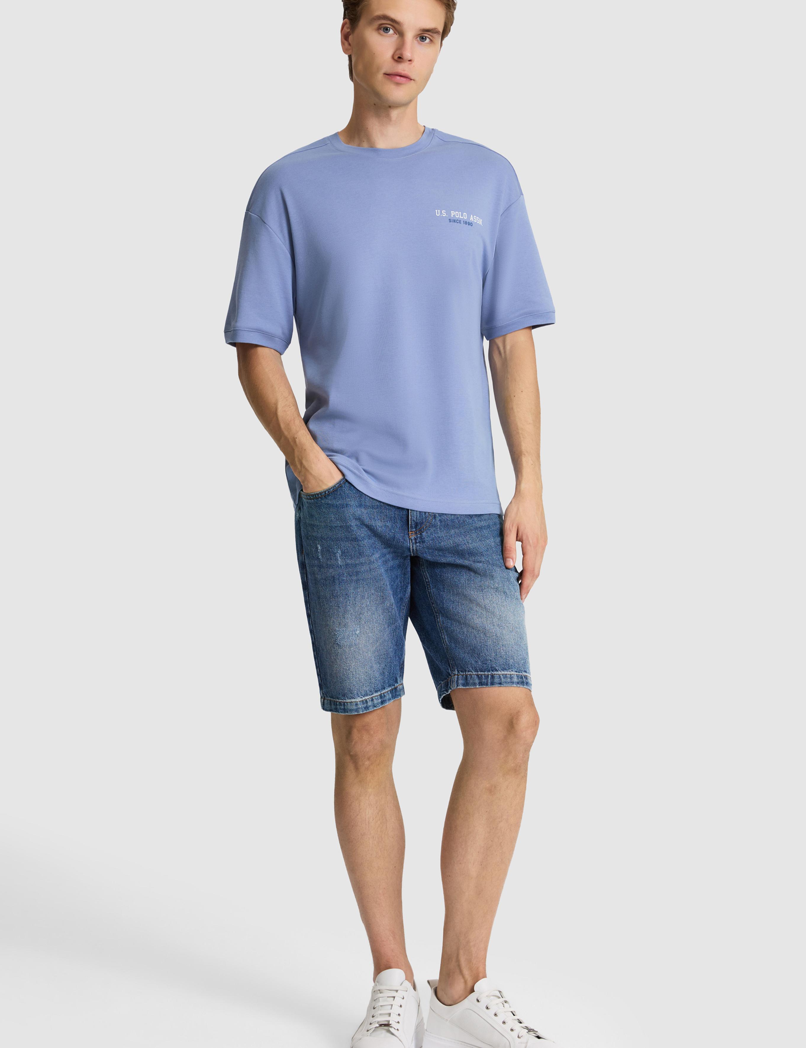 تی شرت یقه گرد ریلکس مردانه یو اس پولو | U.S. Polo Assn. - تصویر 4
